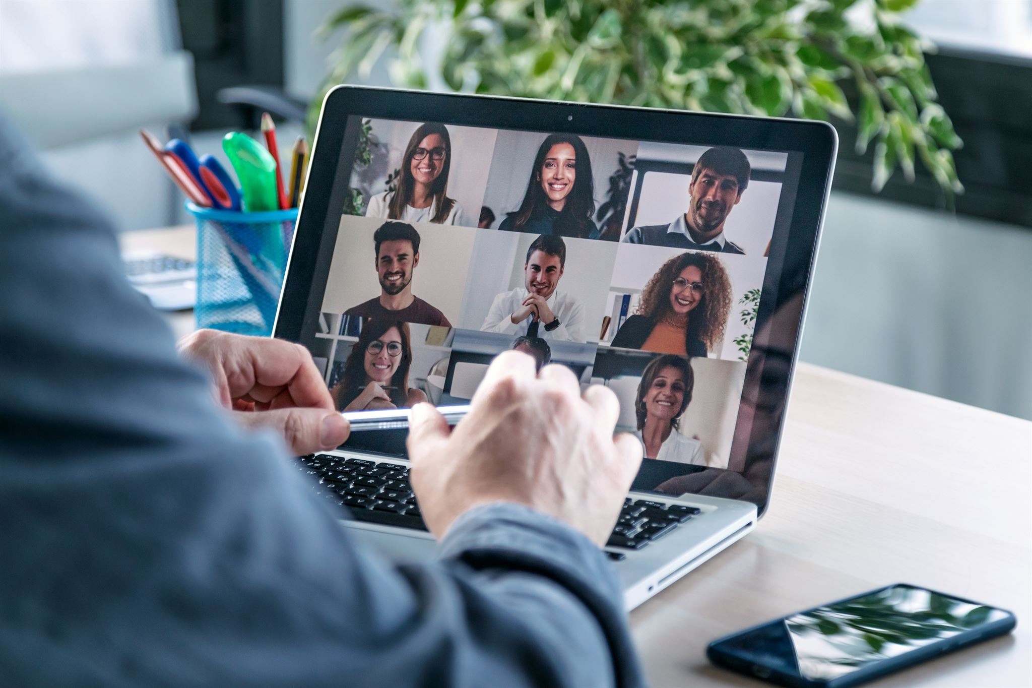 People-in-a-video-call