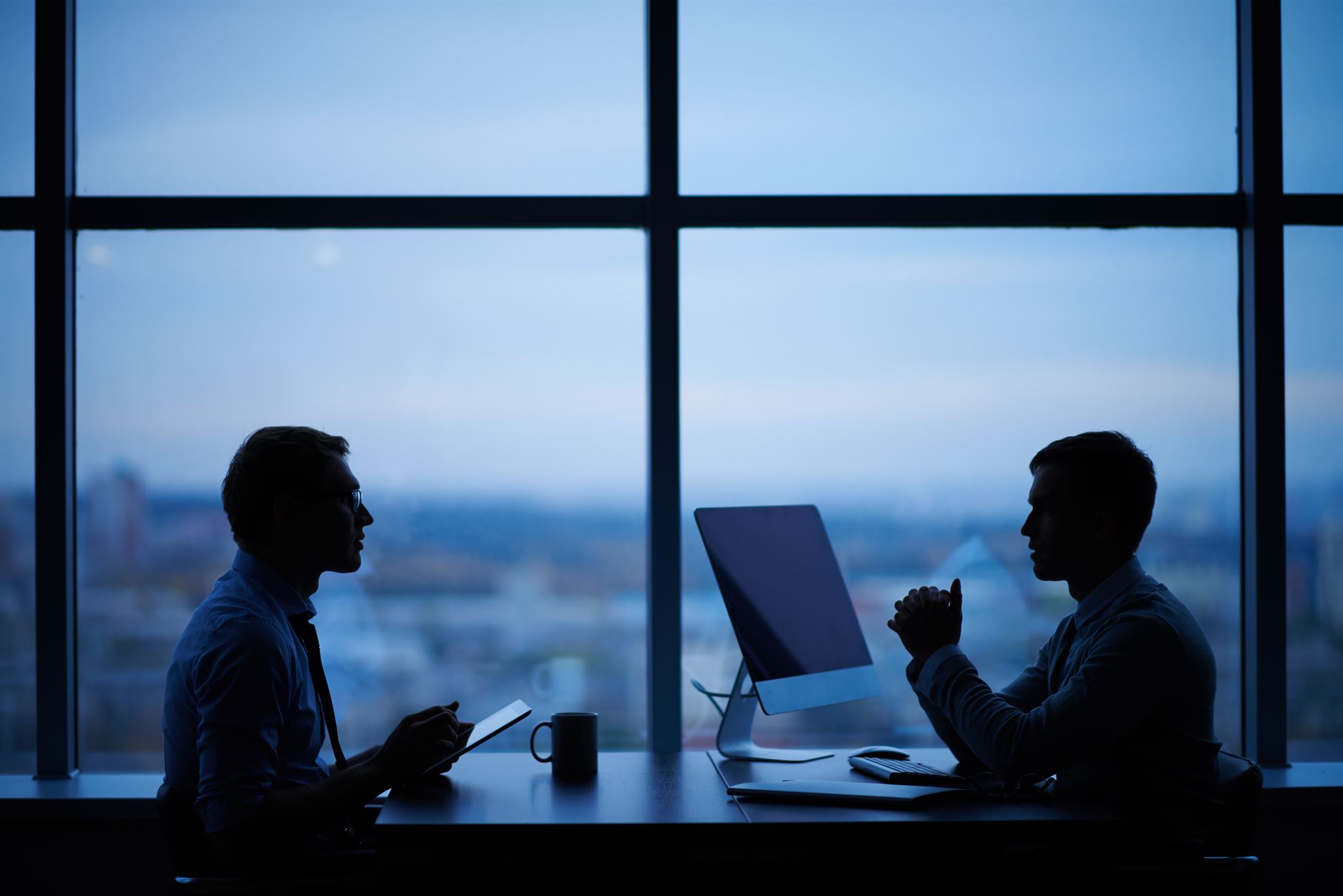Two-people-in-office