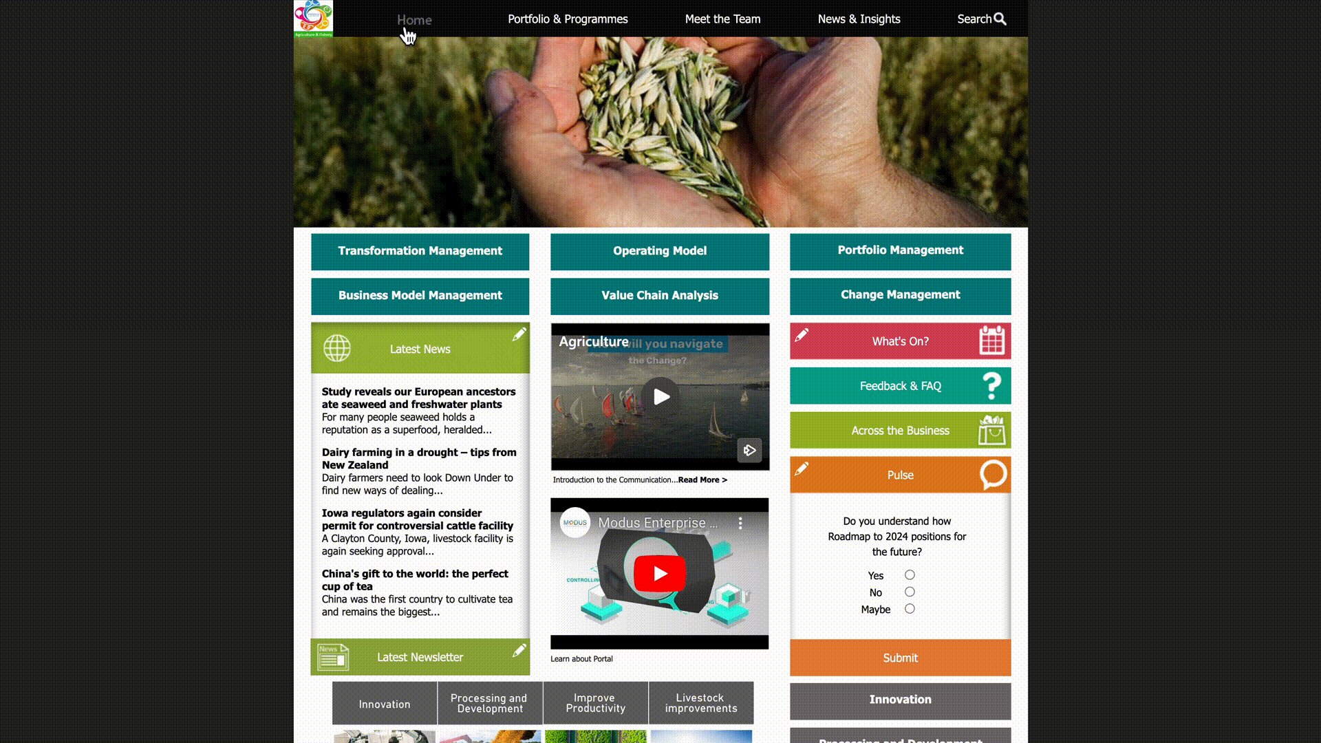 agriculture